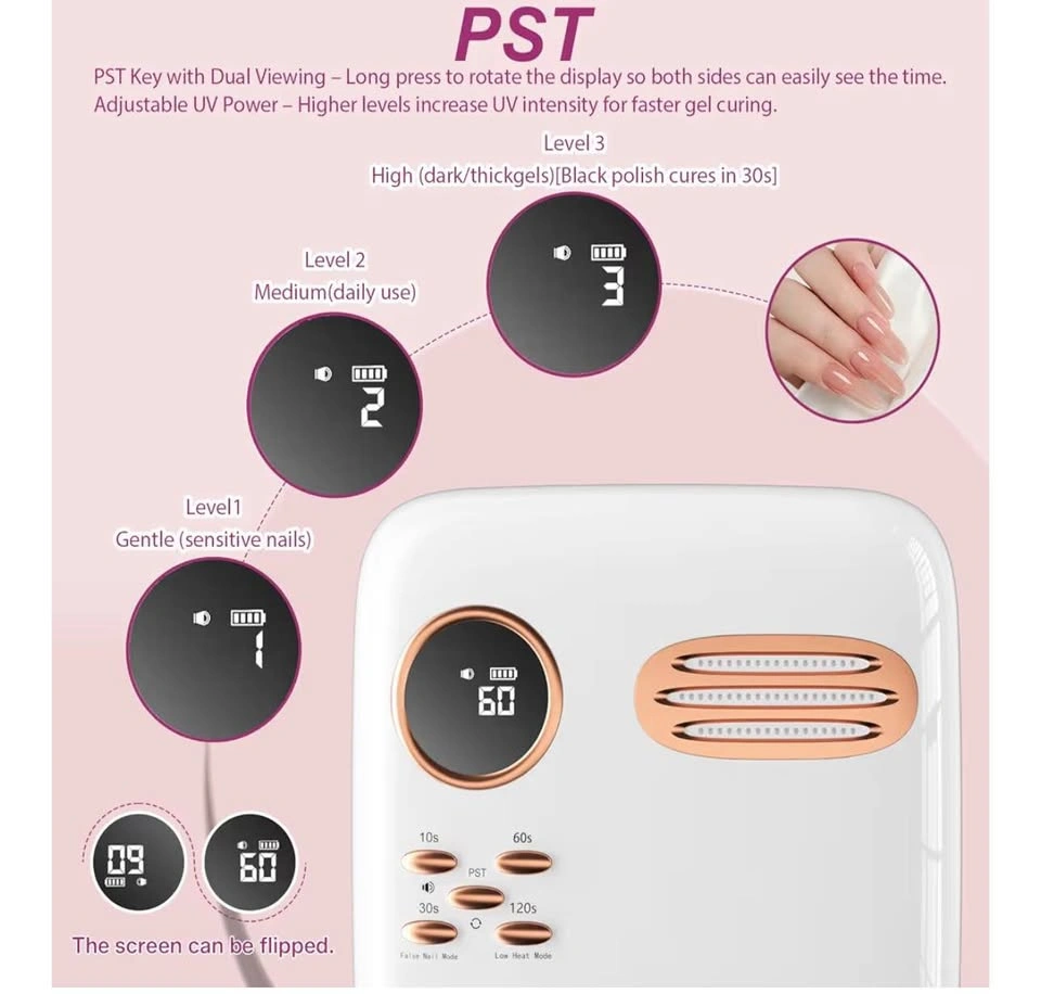 UV LED Nail Lamp for Gel Polish - photo 3
