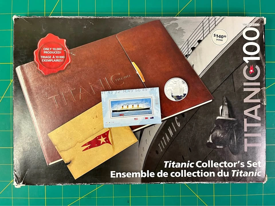 2012 Titanic Centennial Collector’s Set – Coins, Stamps & Stock