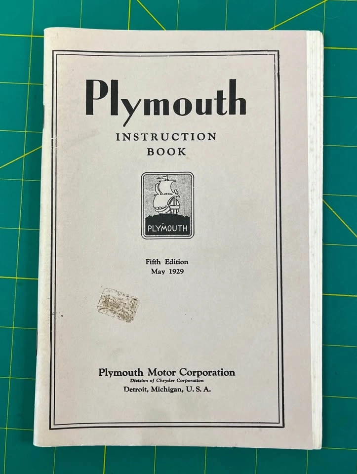 Vintage Plymouth Automobile Instruction Manuals 1929–1931 – Lot - photo 5
