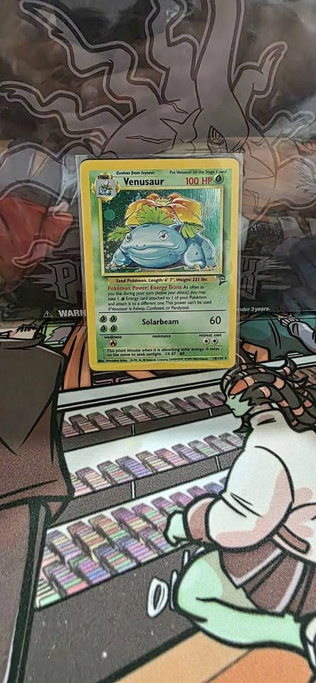 Venusaur base set 2 18/140 Pokemon tcg