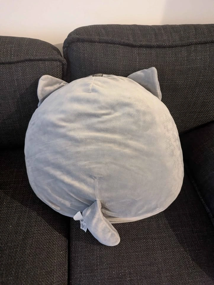 Squishmallow Tally the Grey Cat Plush - photo 2