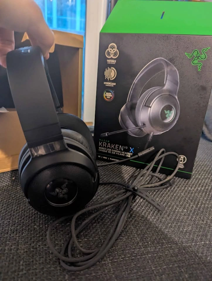 Razer Kraken V3 X Wired USB Gaming Headset - photo 2