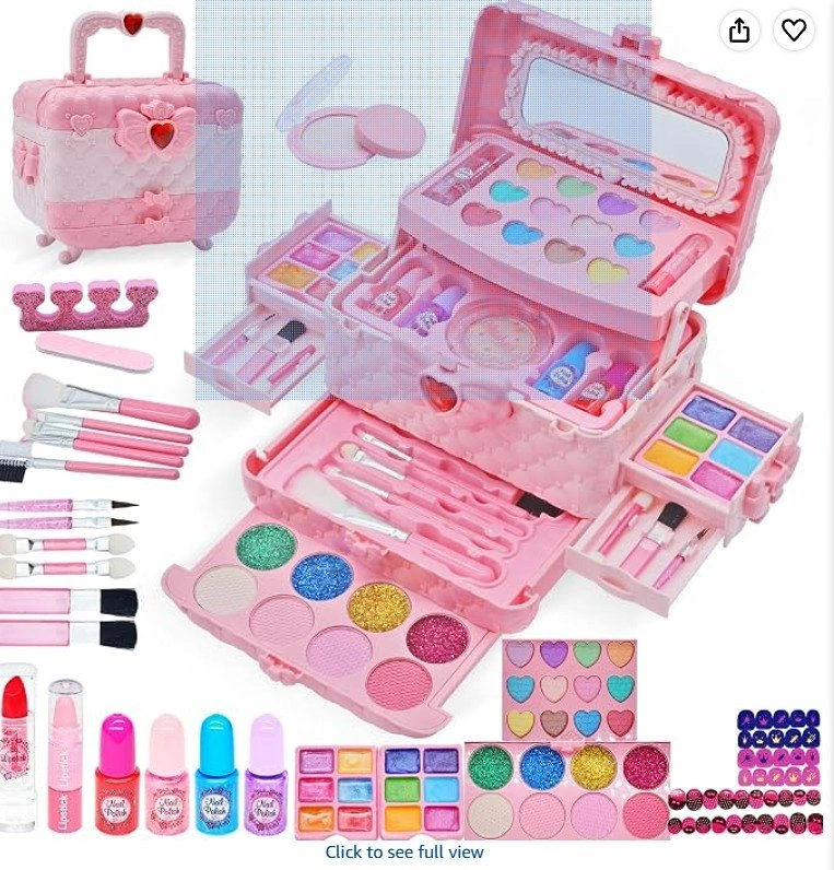 Brand new Kids Washable Makeup Kit for Girls – Pink Pretend Play