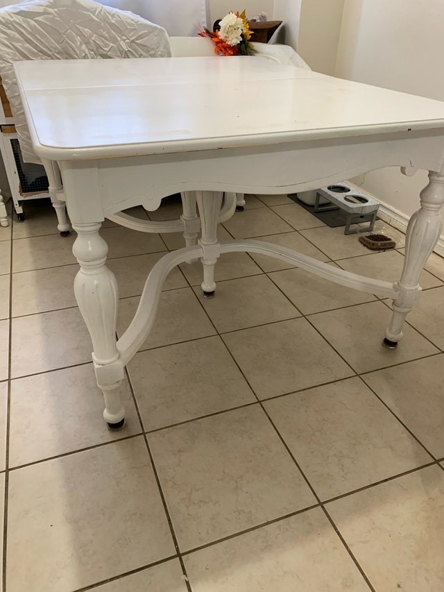 REAL WOOD White Tables