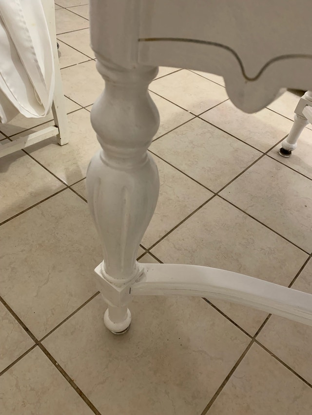 REAL WOOD White Tables - photo 2