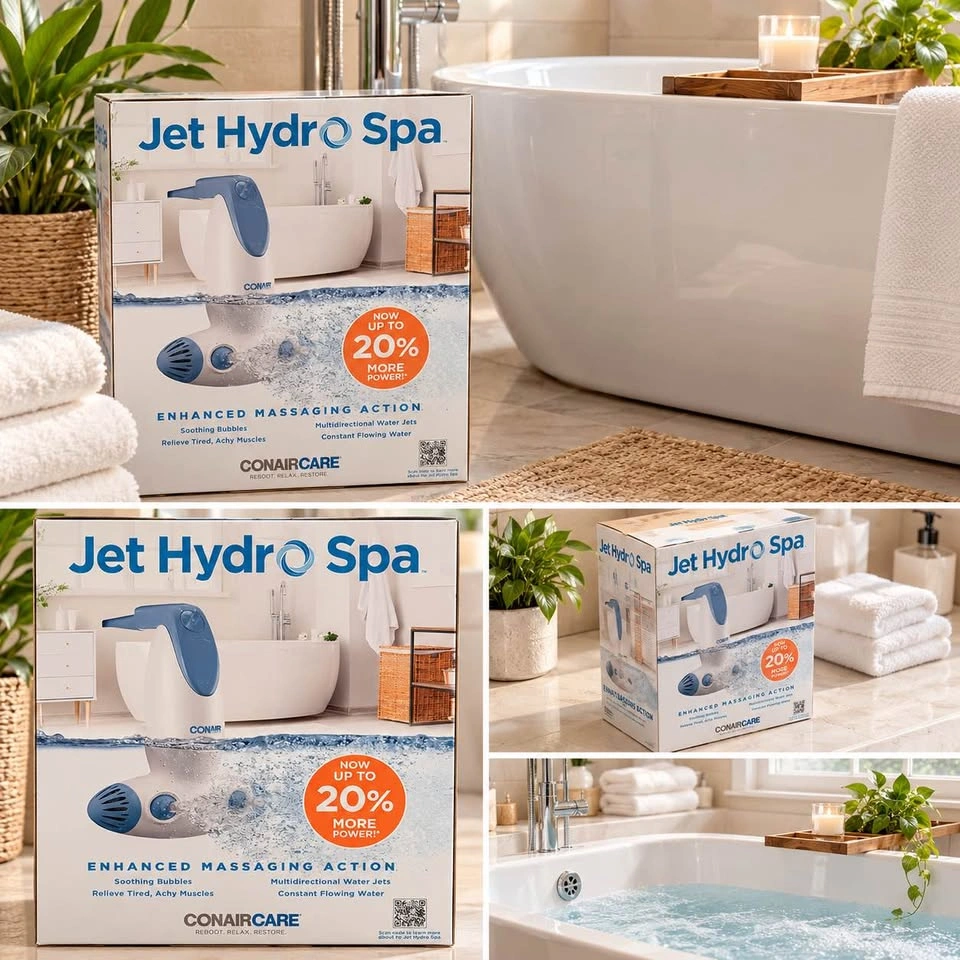 Conair Jet Hydro Spa – Brand New in Box - photo 2