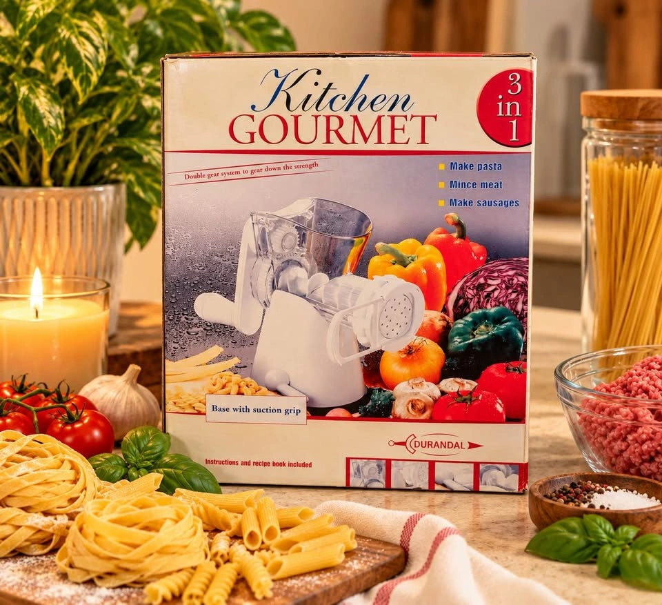 Brand New Durandal Cuisine Gourmet 3-in-1 Kitchen Machine - photo 2
