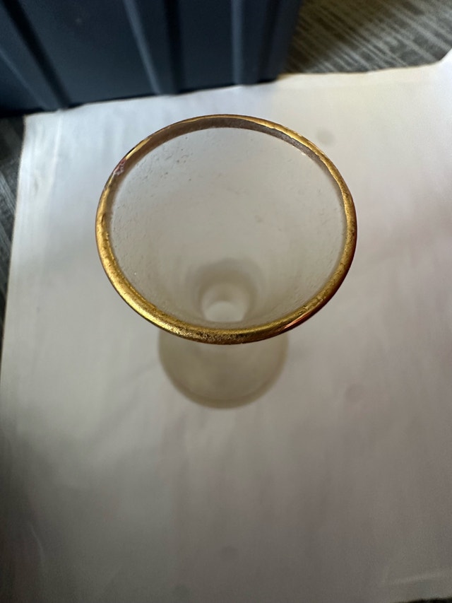 Frosted Glass Vase