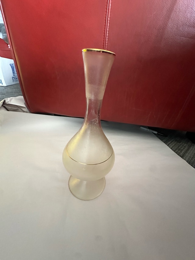 Frosted Glass Vase - photo 2