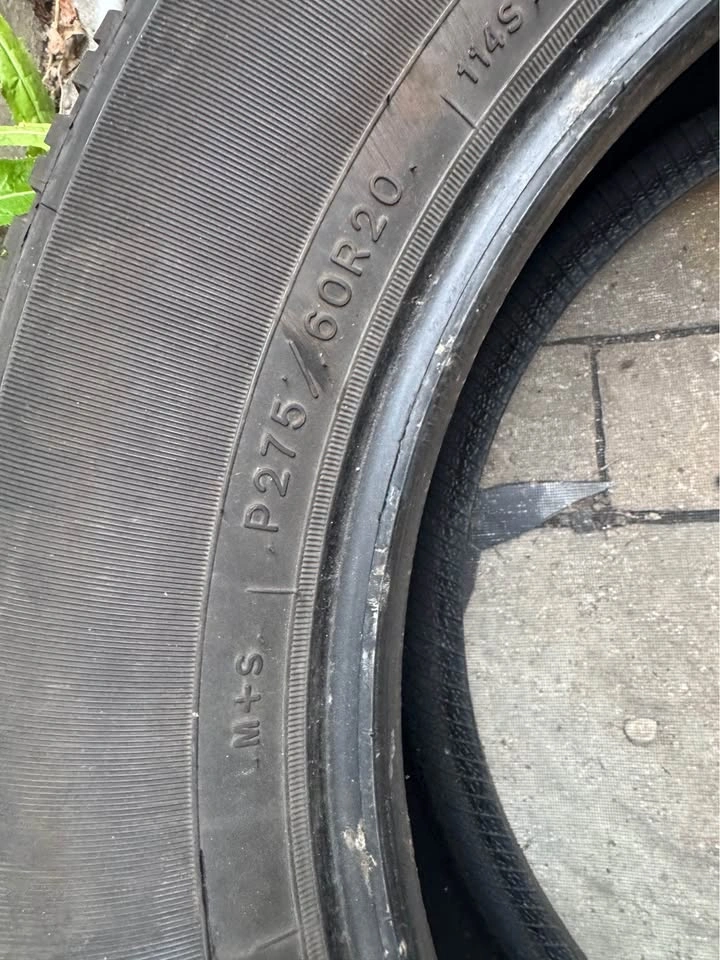 275/60R20 Used Tires (Pair / Set of 2) - photo 3