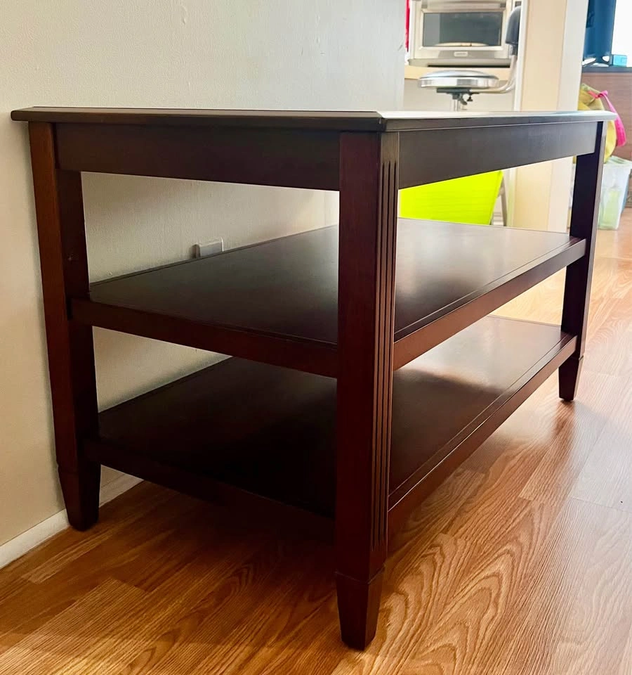 Wood Media Console - photo 2