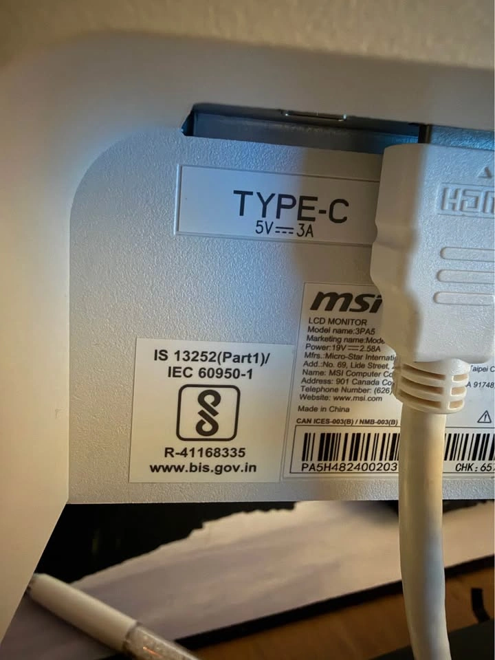 MSI 3PA5 LCD Monitor - photo 3