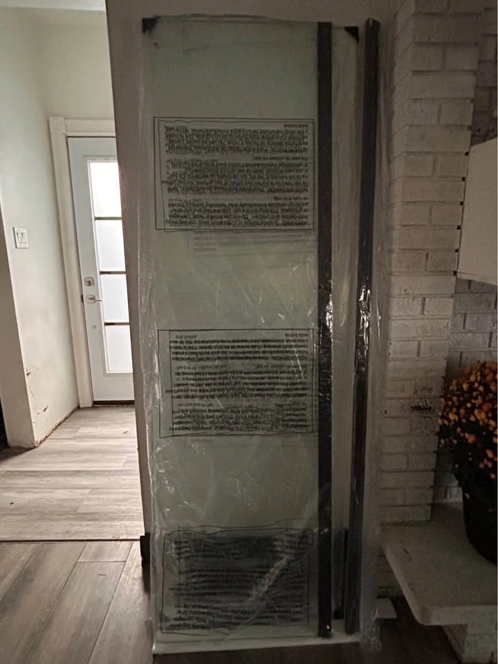 Glass Shower Door w/soft close - photo 3