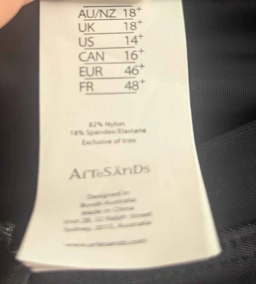 Artesands Black Swim Cover-Up Zip Jacket – CAN 16+ - photo 4