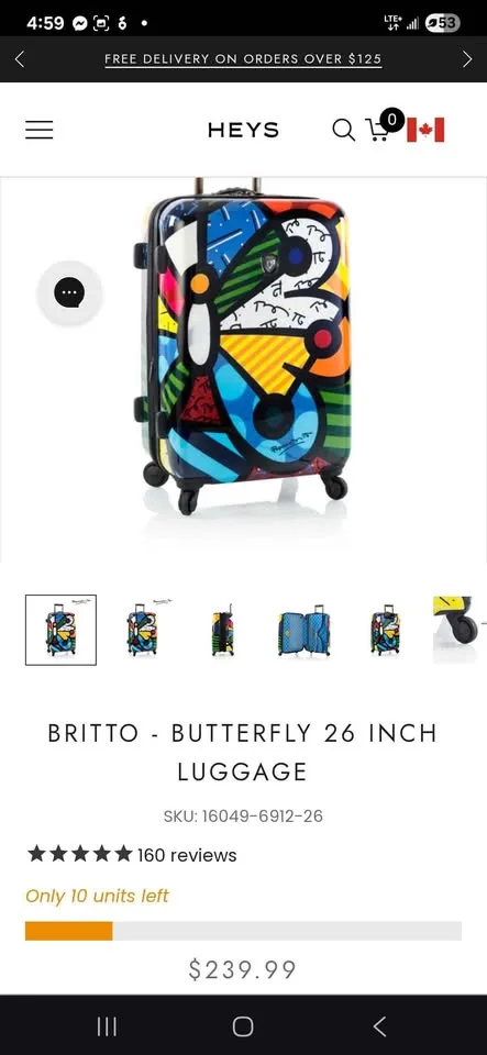 Heys Luggage Spinner 4 Wheel Suitcase image indicator(4)