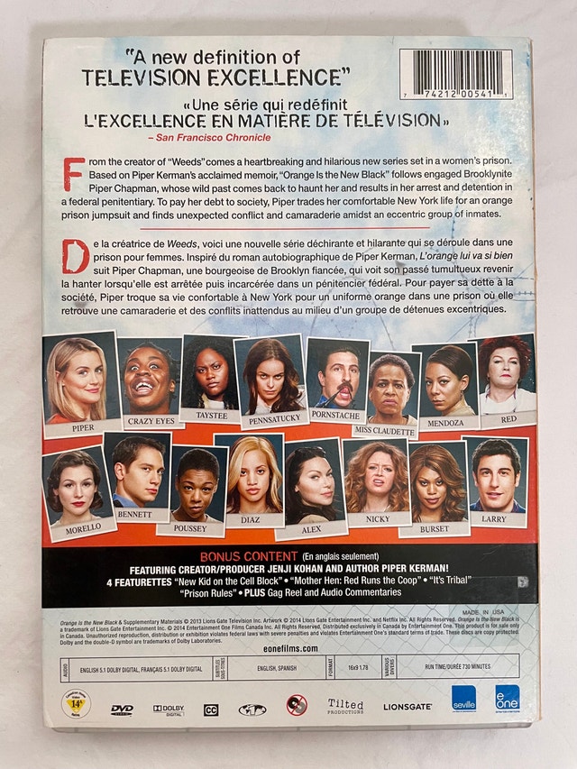 S1 & S2 - Orange Is The New Black DVD Bundle - photo 2