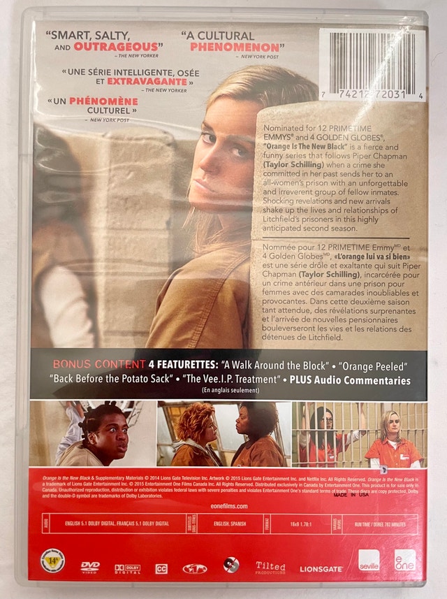 S1 & S2 - Orange Is The New Black DVD Bundle - photo 3
