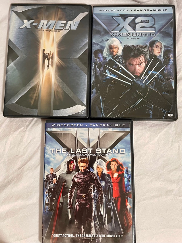 X-Men Trilogy 3-Movie DVD Box Set - photo 2