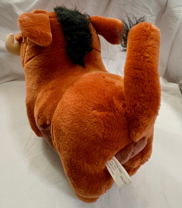 The Lion King Pumbaa Plush 12” Stuffed Animal - photo 3