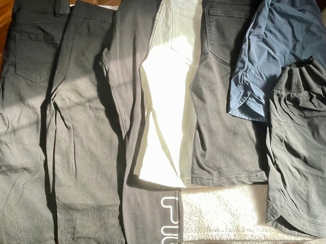7pc XS Women’s Pants and Shorts