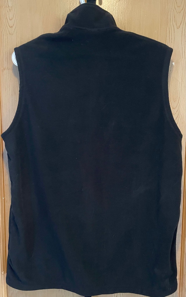 Large Helly Hansen Black Full Zip Fleece Vest - photo 2