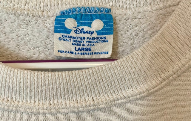LG Youth 1986 Vintage Walt Disney World Anniversary Sweater - photo 3