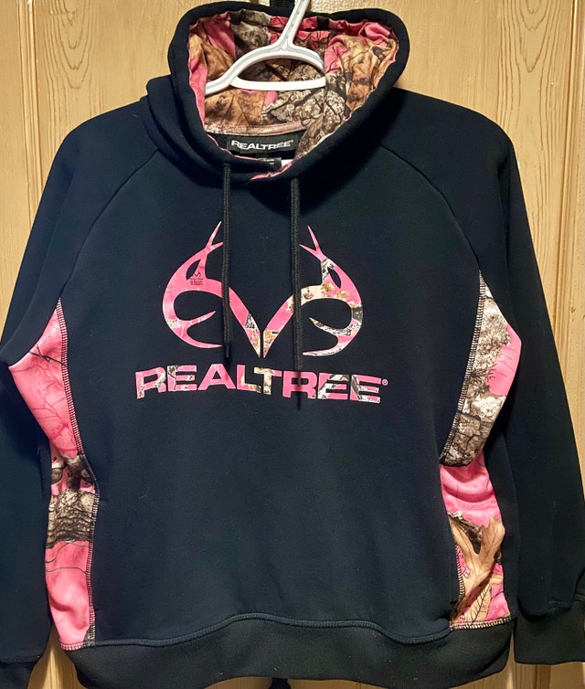 Small RealTree Pink/Camo Hoodie