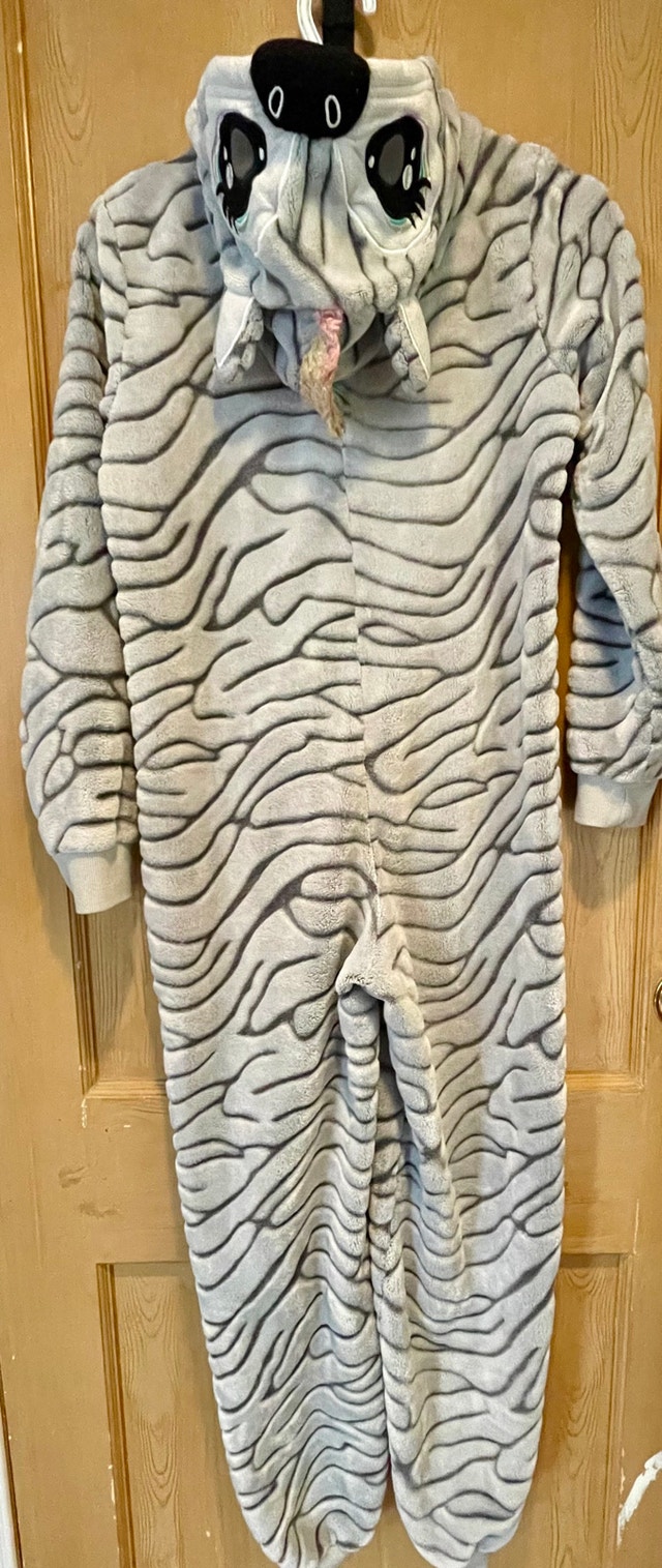 Lot of Two Youth XL Funzietime Hooded Onesies - photo 2