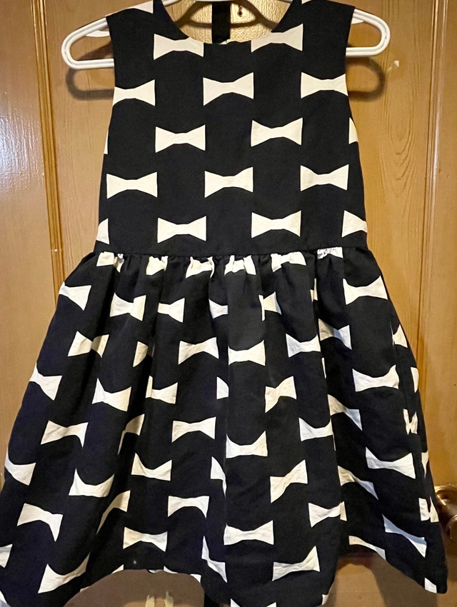 XXL Kate Spade x GapKids Bow Print Sleeveless Dress
