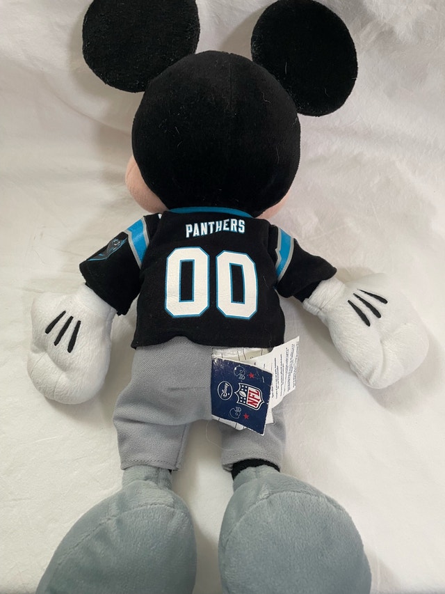 Disney x NFL Carolina Panthers Mickey Mouse Plush - photo 2