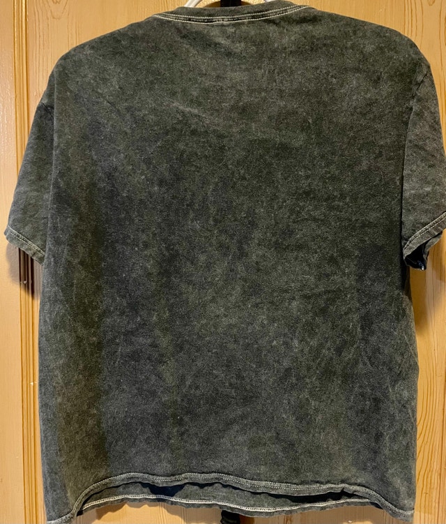 AC/DC - Small - Black Mineral-Wash Short-Sleeve Tee - photo 2