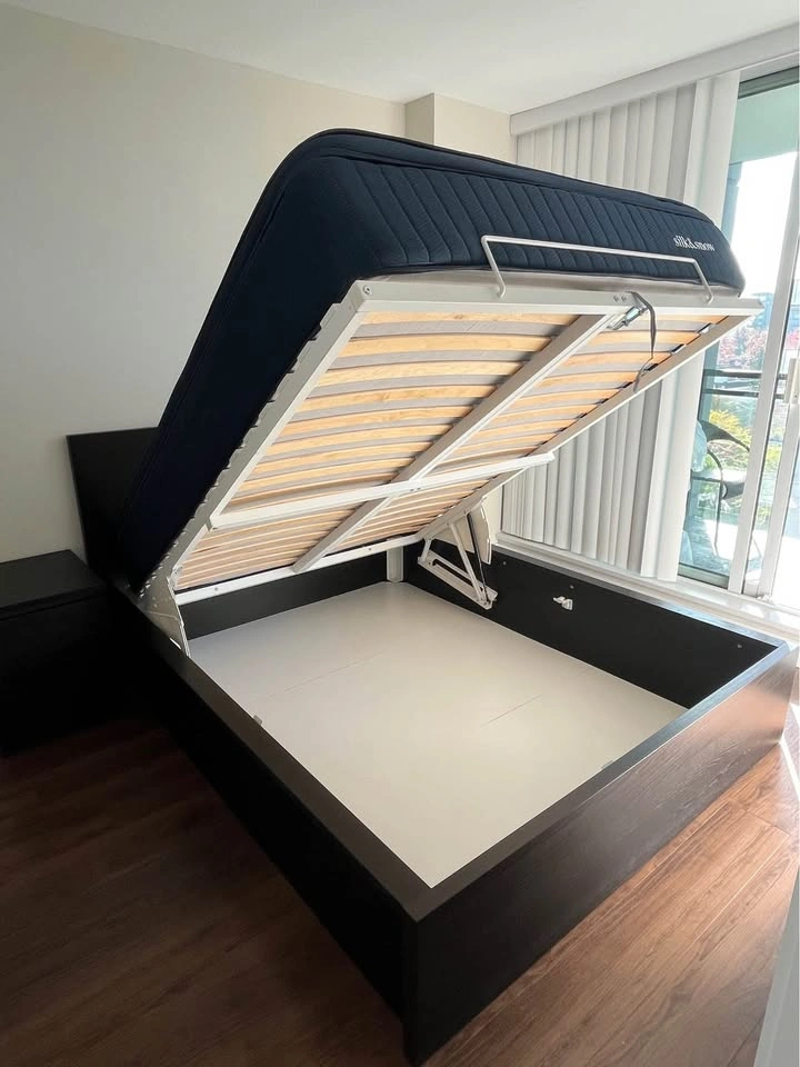 IKEA MALM Queen Bedframe w Storage - photo 2