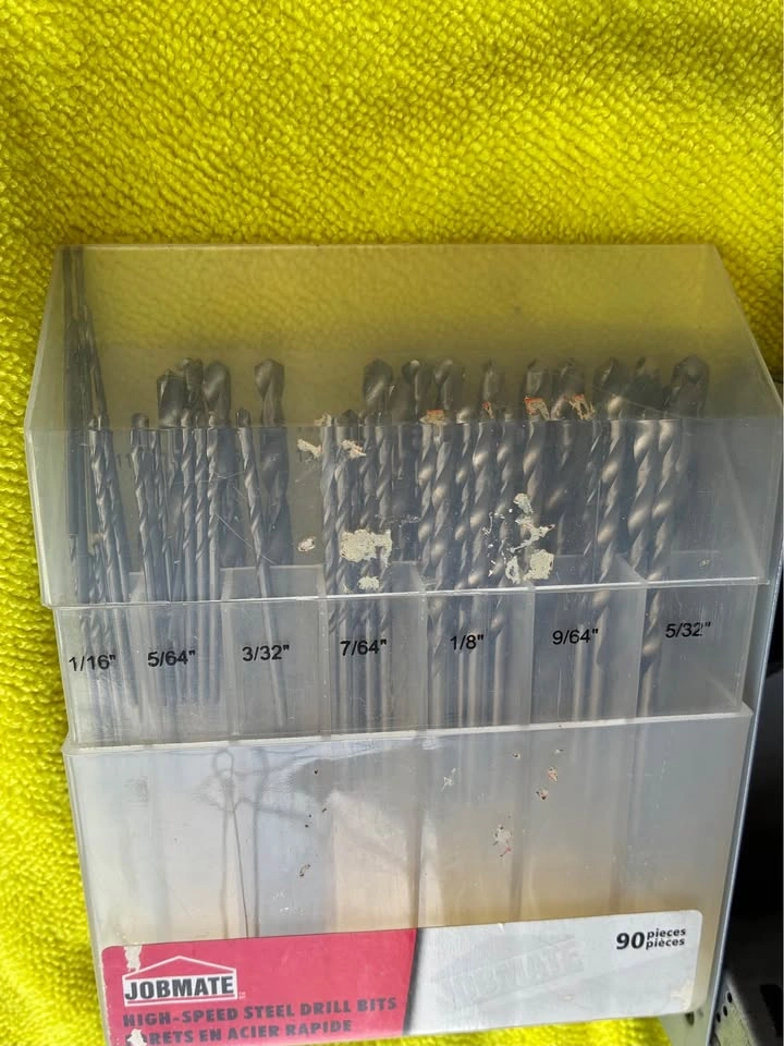 Assorted Drill Bit Sets Lot - Vintage Sears & Jobmate - photo 3