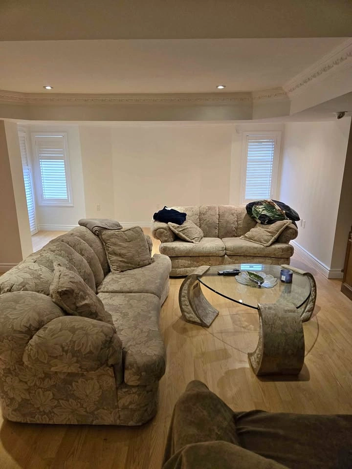 Floral Sofa and Loveseat Set