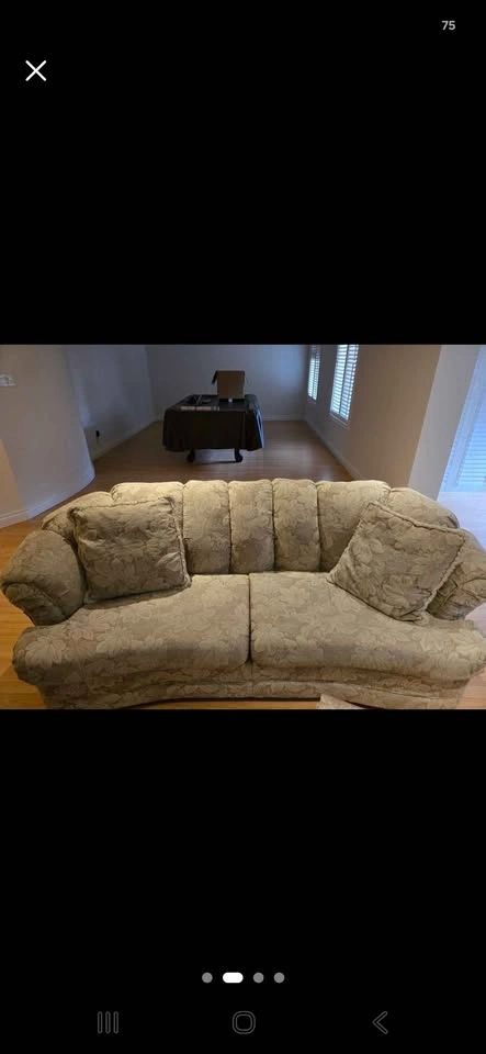 Floral Sofa and Loveseat Set - photo 2