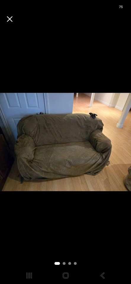 Floral Sofa and Loveseat Set - photo 3
