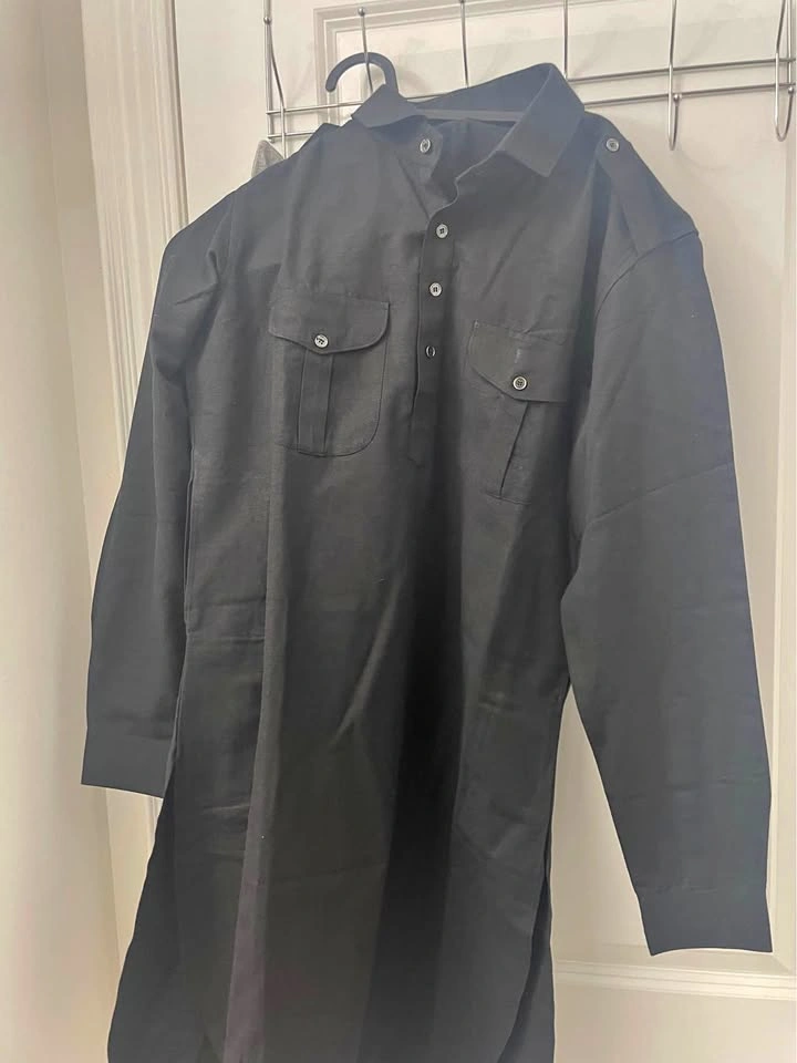 Cotton Black kurta pajama