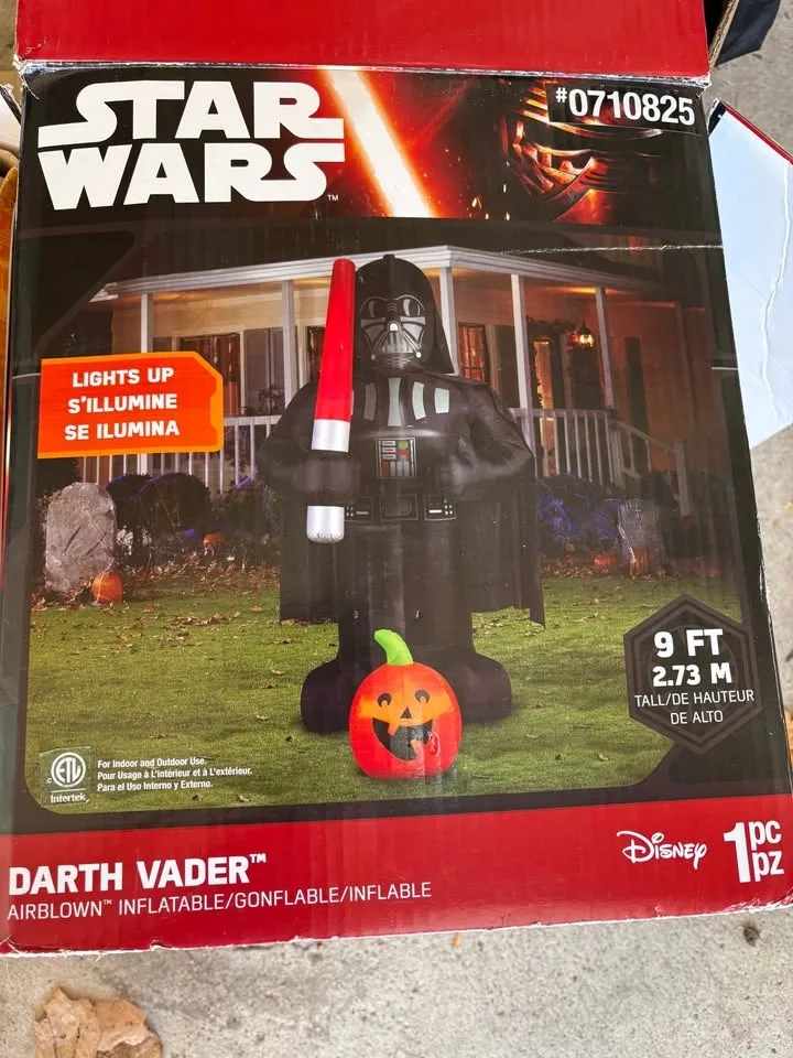 Disney Star Wars Darth Vader Airblown Inflatable - photo 2