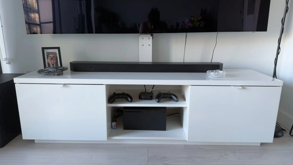 Moving Sale – LG C3 77-inch OLED TV + Floor TV Stand - photo 2