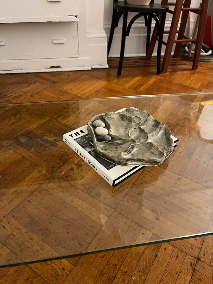 Bent Glass Waterfall Coffee Table - photo 3