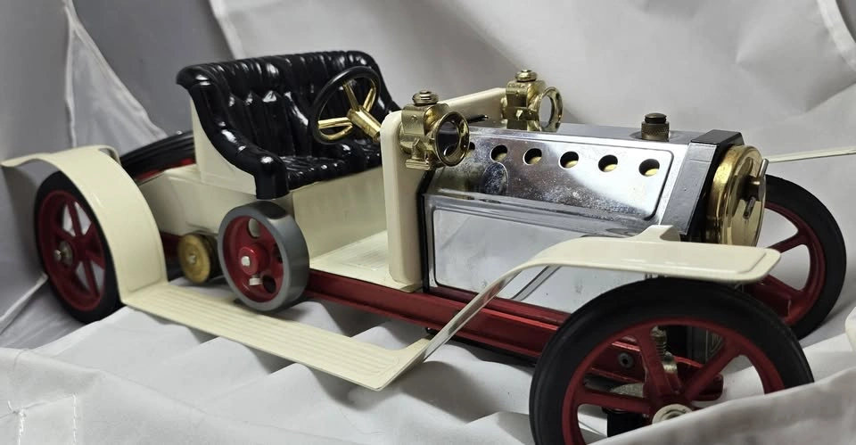 Vintage 1970s Mamod SA1 Roadster Steam Car Model - photo 2