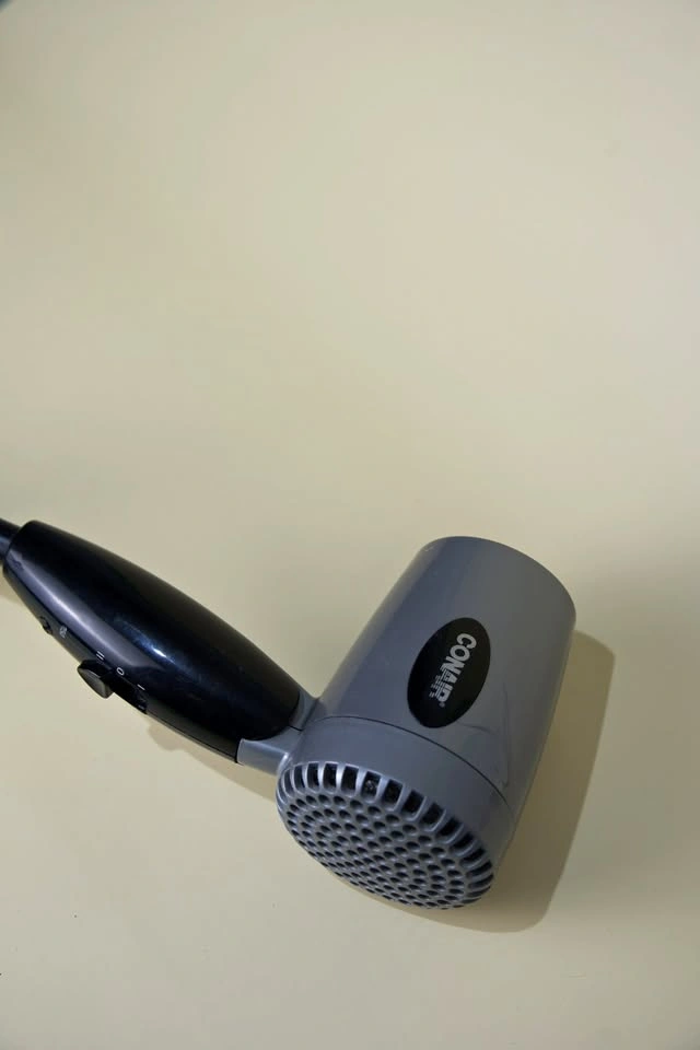 Conair Hair Dryer — Compact, Grey/Black