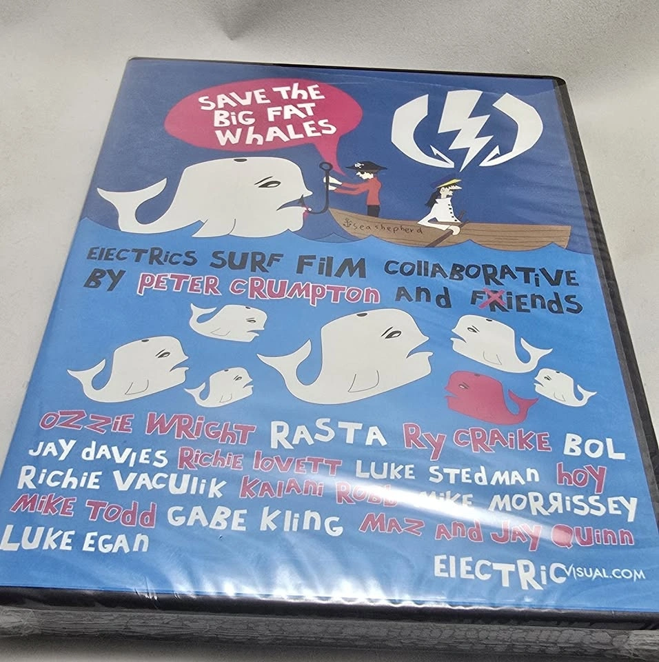 Save The Big Fat Whales -- Surf film by Peter Crumpton -- DVD se - photo 4