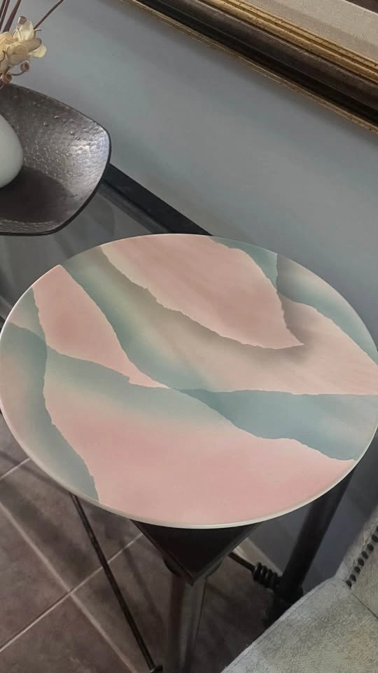 Vintage 1989 John Bergen Studio Ceramic Art Platter - 16” - photo 2