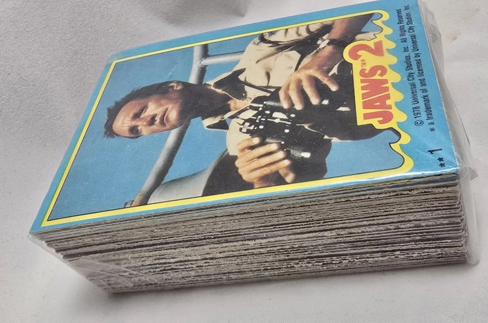 Vintage Jaws 2 Movie Trading Cards - Complete Set - photo 3