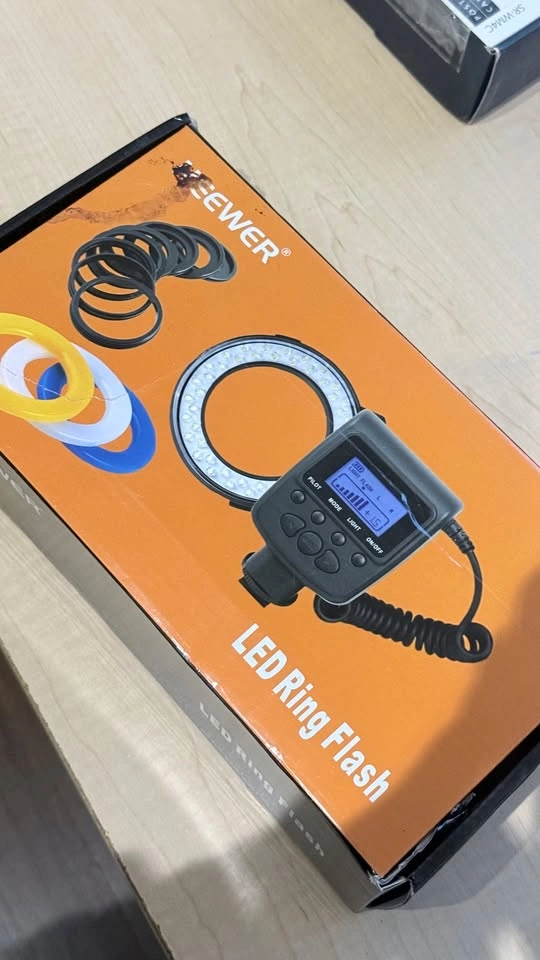 Neewer LED Ring Flash for Macro Photography - photo 2