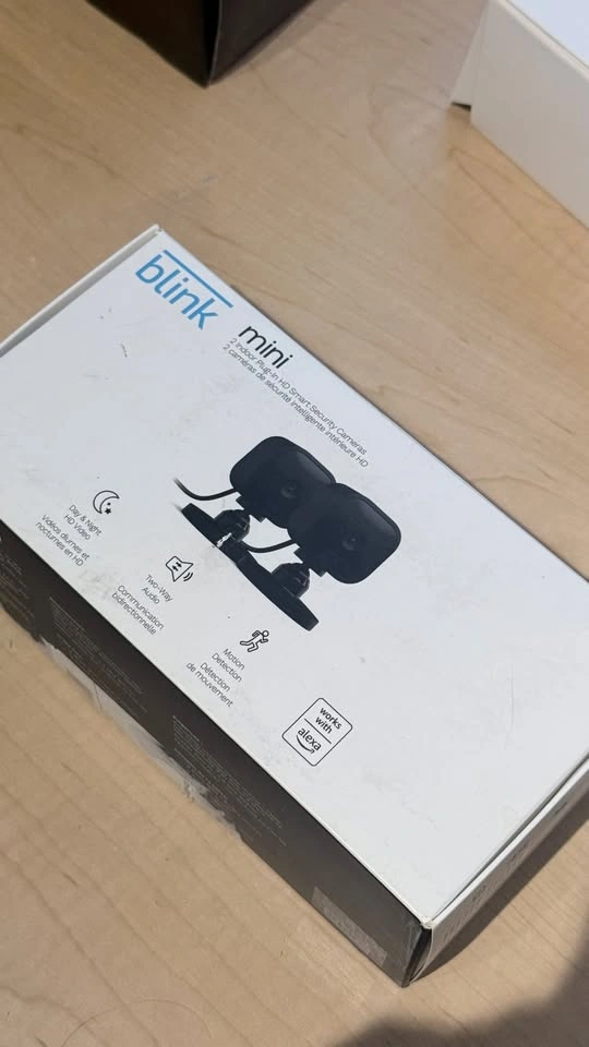 NEW Blink Mini 2-Camera Kit — Indoor Smart Security - photo 2