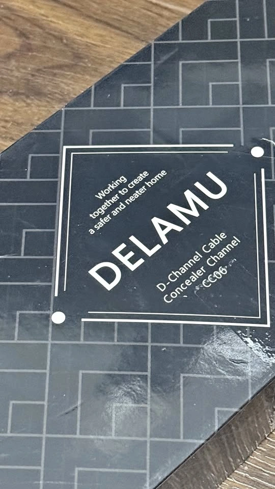 NEW Delamu Cable Concealer Kit — 10 Raceways + Fittings