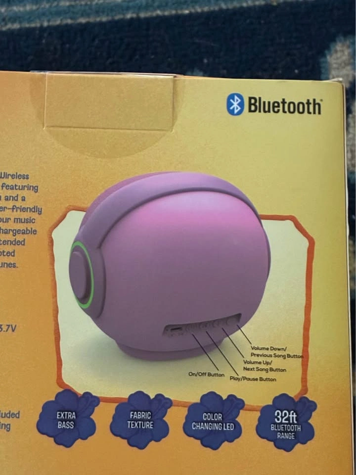 Disney Lilo and Stitch Angel LED Wireless Bluetooth Speaker - photo 3
