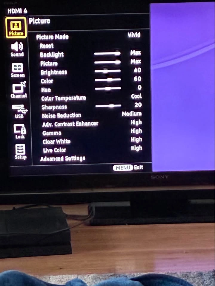 Sony Bravia 40 inches LCD color television - photo 3